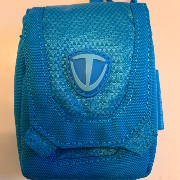 Blue Tenba camera bag w/ strap 4x3 - Picture 1 of 8